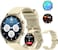 PEJE ZW04 Smart Watch,1.39" HD Display,Muslim Prayer Alerts, SpO2/Heart Rate/Sleep Monitor,120+ Sports Modes, IP68 Waterproof,Bluetooth Calling + Extra Strap - Compatible with iOS &amp; Android (Gold)