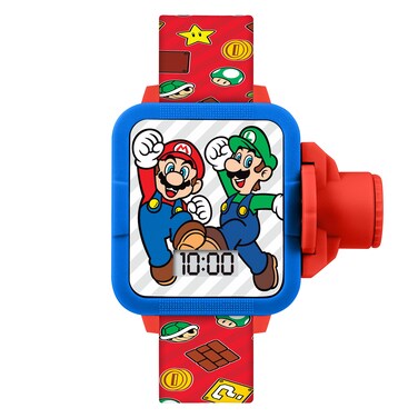 Mario Red Strap Projection Watch - GSM4206