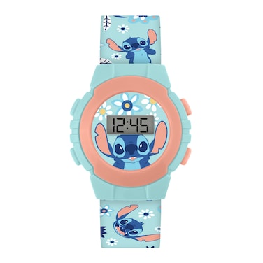 Lilo &amp; Stitch Blue Digital Wacth - LAS4082ARG
