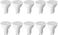【GU10 Bulb】Lepro GU10 LED Bulbs, Warm White 2700K, 38&deg; Narrow Beam Spot Light, 4W 345lm Energy Saving Light Bulbs, 50W GU10 Halogen Spotlight Bulbs Equivalent, No Flickering, Non-dimmable, Pack of 10
