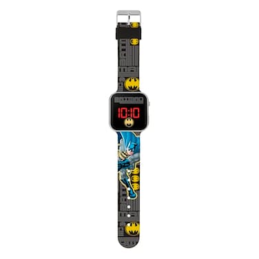 Batman Boy's Digital Quartz Watch With Silicone Strap Bat4864