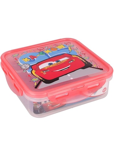 Stor Square Hermetic Food Container 750 Ml Cars Lets Race
