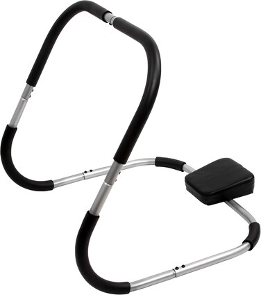 AB Trainer Abdominal Machine Exercise Crunch Roller Workout Exerciser Black