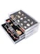 Homarket Clear Jewelry Box With 3 Drawers,Velvet Jewellery Organizer for Women, Girls Earring Holder Rings Case Necklaces Accessory Holder Bracelets Display Tray
