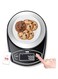 WONDER-BLED Digital Kitchen Scale w/LCD Digital Display, Premium ABS Plastic Scale Weight Grams &amp; Ounce for Baking Cooking &amp; Meal Prep,11lb/5kg w/ 0.1oz/1g Precision, 2AA Battery (Black- 20.5x15x3cm)