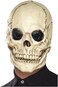 Skull Mask White Foam Latex Full Overhead