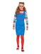 Girls Chucky Costume Blue