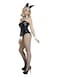 Fever Bunny Costume Black