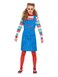 Girls Chucky Costume Blue