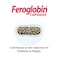 Vitabiotics Feroglobin B12 Capsules With Iron, Folic Acid &amp; Vitamin B12 To Fight Fatigue, Pack of 30's