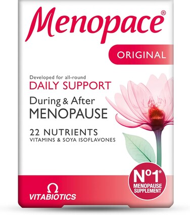 Vitabiotics Menopace With Soy Isoflavones - 30 Tabs