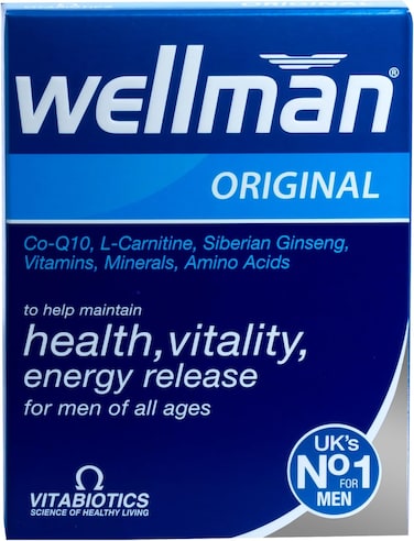 Vitabiotics Wellman Energy Release Tablets - 30 Tablets