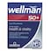 Vitabiotics Wellman 50+ Multivitamin Supplement Tablets For Men With Advanced Micronutrients, Pack of 30's