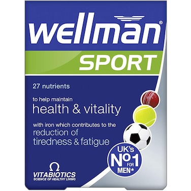 Vitabiotics Wellman Sport Tablets, 30 Tablets