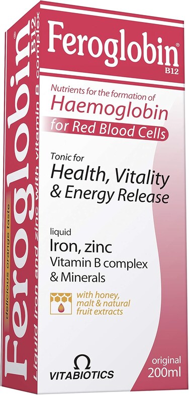 فيتابيوتكس فيروجلوبين ب12 سائل - 200 مل