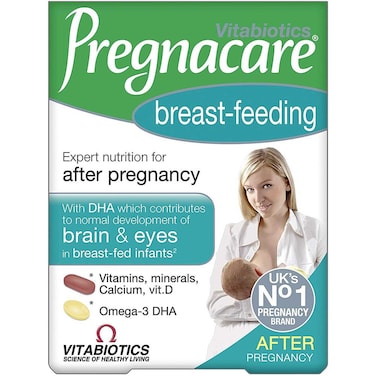 Vitabiotics - Pregnacare Breast-Feeding - Unflavored - (Dual Pack) 84 Tablets/Capsules