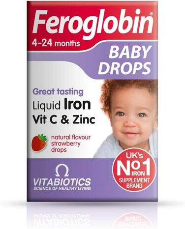 Vitabiotics Feroglobin Baby Drops 30ml