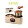Double Cooking Pot 2-in-1, Multi-Function Electric Hot Pot with Dual Liner and Digital Display