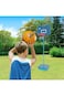 SwingBall Kids Height Adjustable Basketball Hoop with Basketball