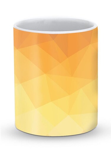 Premium Gold Bar Designer Mug Brown/Yellow
