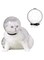 Zertylre Cat Muzzle, Cat Adjustable Hood, Cat Ball Mask, Breathable Anti Bite Muzzles Prevent Cats from Biting and Chewing, Safety Prevent for Small Pets Grooming (Medium)