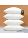 Imperial Comforts&reg; Sofa and Bed Pillow Inserts (4-Pack, White) - 18 x 18 Inches Indoor Cushion Inserts - Decorative and Comfortable Throw Pillow (Set 4-45x45 cm)