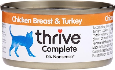 Thrive Complete Cat Chicken &amp; Turkey Wet Food 75g