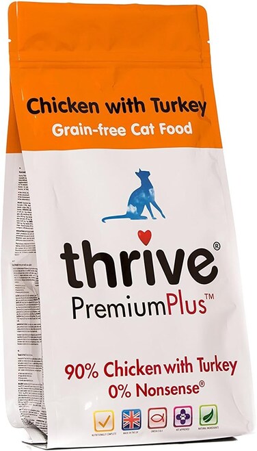 Thrive cat chicken with Turkey Dry Food 1.5kg