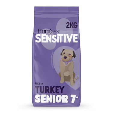 Burgess Sensitive Senior Turkey Dry Dog Food
