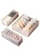 Pcs Wardrobe Clothes Organizer Mesh Clothes Storage Organizer for Jeans Pants Bra Underwear Socks Foldable Drawer Organizers for Clothing