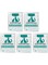 Wisfunlly 10Pcs Pet Rinse Free Grooming Gloves, Gentle Deshedding Hair Remover Mitt Brush Glove for Face Ear Eye, PawsPet Body Gloves, Pet Washing Glove Disposable Pet Cleaning Gloves