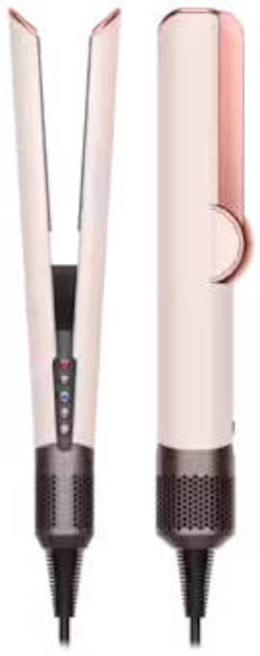 Dyson HT01 Airstrait Straightener, 1600W, LCD Screen, Wet to Dry Hair, 2 Modes - 3 Heat, 3 Speed Power, 240V Voltage, Intuitive Airflow, Lock Feature, Auto-Pause, Pink-Rose Gold   HT01