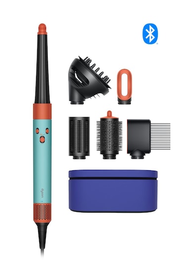 Dyson Airwrap HS08 I.D. Multi-Styler Special Edition With Curl Diffuser And Dryer Curly + Coily Bluetooth Enabled (Ceramic Patina/Topaz) - International Version
