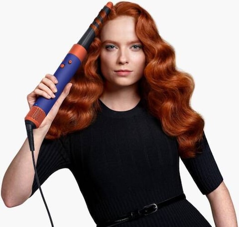 Dyson Airwrap HS08 I.D. Multi-Styler And Dryer Straight+Wavy In Vica Blue And Topaz - International Version