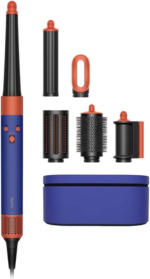 Dyson Airwrap HS08 I.D. Multi-Styler And Dryer Straight+Wavy In Vica Blue And Topaz - International Version