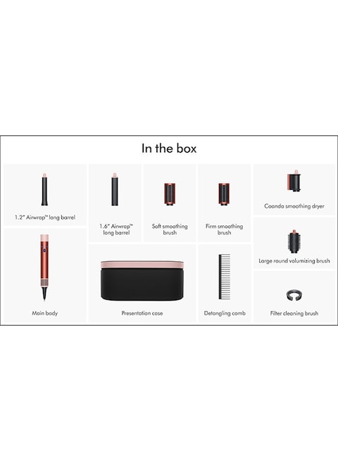 Dyson HS05 Airwrap™ Multi-Styler Complete Long (Strawberry Pink/Blush Pink) - International Version