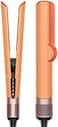Dyson HT01 Airstrait Straightener, 1600W, LCD Screen, Wet to Dry Hair, 2 Modes - 3 Heat, 3 Speed Power, 240V, Intuitive Airflow, Lock Feature, Auto-Pause, Ceramic Apricot Topaz - International Version