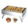 Portable Foldable Mangal Charcoal BBQ Grill 30x50cm Outdoor Barbecue Cooking Rack