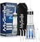 MySmile LP221 UVC Sterilizable Cordless Water Flossers for Teeth 335ML Portable OLED Display Dental Flosser with 4 Modes 8 Jet Tips and a Storage Pouch for Home and Travel (Pearl White)
