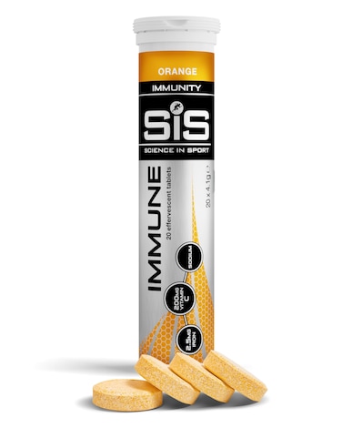 Science In Sport Hydro Electrolyte Tablets, 200mg Vitamin C, Sugar Free Hydration Tablets, Essential Electrolytes to Aid Rehydration, Orange Flavour, 20 Servings, 1 Pack
