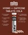 Science In Sport Hydro Electrolyte Tablets, 75mg Caffeine, Sugar Free Hydration Tablets, Essential Electrolytes to Reduce Fatigue &amp; Aid Rehydration, Cola Flavour, 20 Servings, 1 Pack