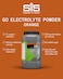 Science In Sport GO Electrolyte Powder   200mg Sodium   36g Carbohydrates   Hydration   Energy   Easily Digestible   Orange Flavour   12 Servings   500g