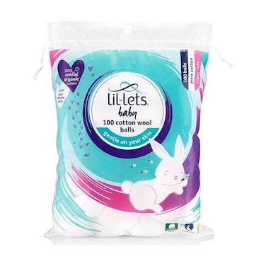 Lil-lets Baby 100Cotton Wool Balls