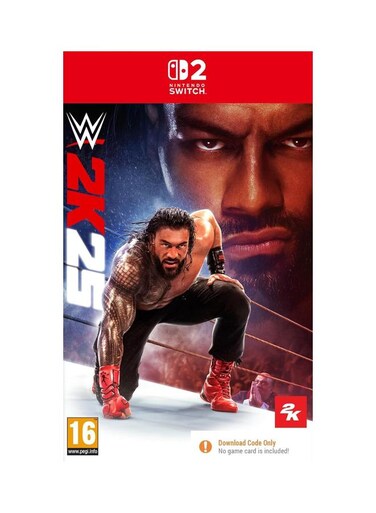 ألعاب 2K WWE 2K25 لجهاز نينتندو سويتش 2 (تصنيف بيغي)