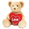 30cm Brown Chester Bear With Heart