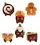8cm Bakery Festive Sweet Treats 6 Asstd, Sold individually