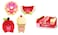 12cm Valentine Food Plush 4 Assorted Styles &ndash; Cute Dessert-Themed Collectibles, Random Pack