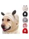 NALACAL Dog Ear Muffs, Pet Winter Ear Warmers Pet Neck Warmer Warm Pet Hat Adjustable Dog Hood Cold Weather Pet Gear Warm Dog Gear Stylish Pet Ear Covers Versatile Dog Muffs Snug Dog Earmuffs