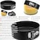 Non-Stick Springform Cake Pan &ndash; Round Baking Tin with Leakproof Removable Bottom &amp; Stainless Steel Clip Lock   Ideal for Cheesecake, Cake, Tart &amp; Baking" (26CM)