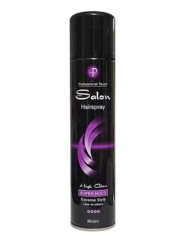 PROFESSIONAL TOUCH HIGH GLOSS SUPER HOLD HAIRSPRAY 265ml